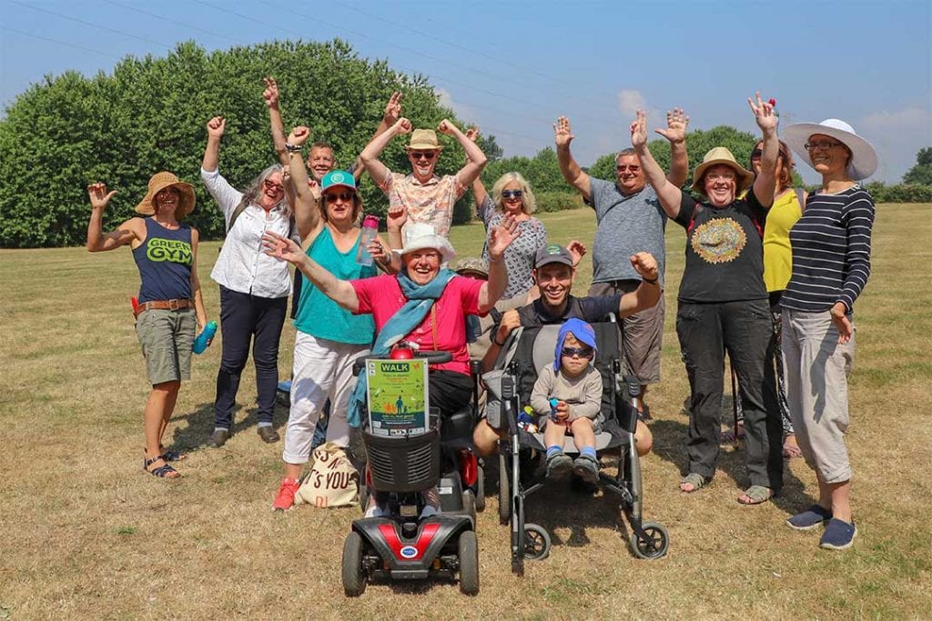 A group of happy people