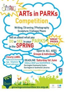 ARTs in PARKs competition poster